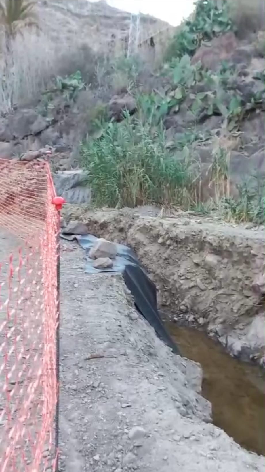 Afección al acuífero Lomo la Palma 4