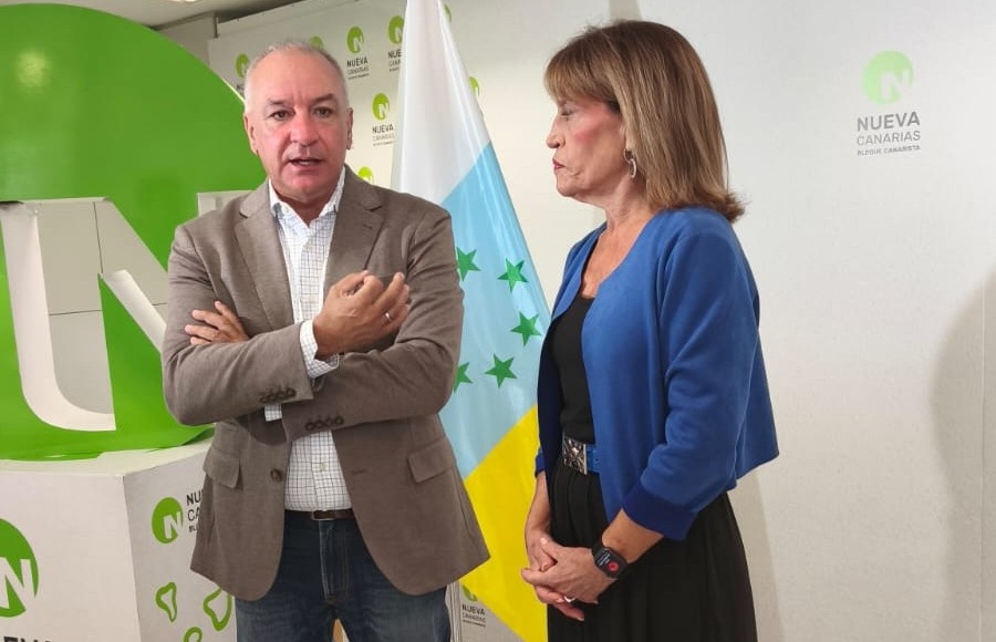 Luis Campos y Esther González.//Cedida