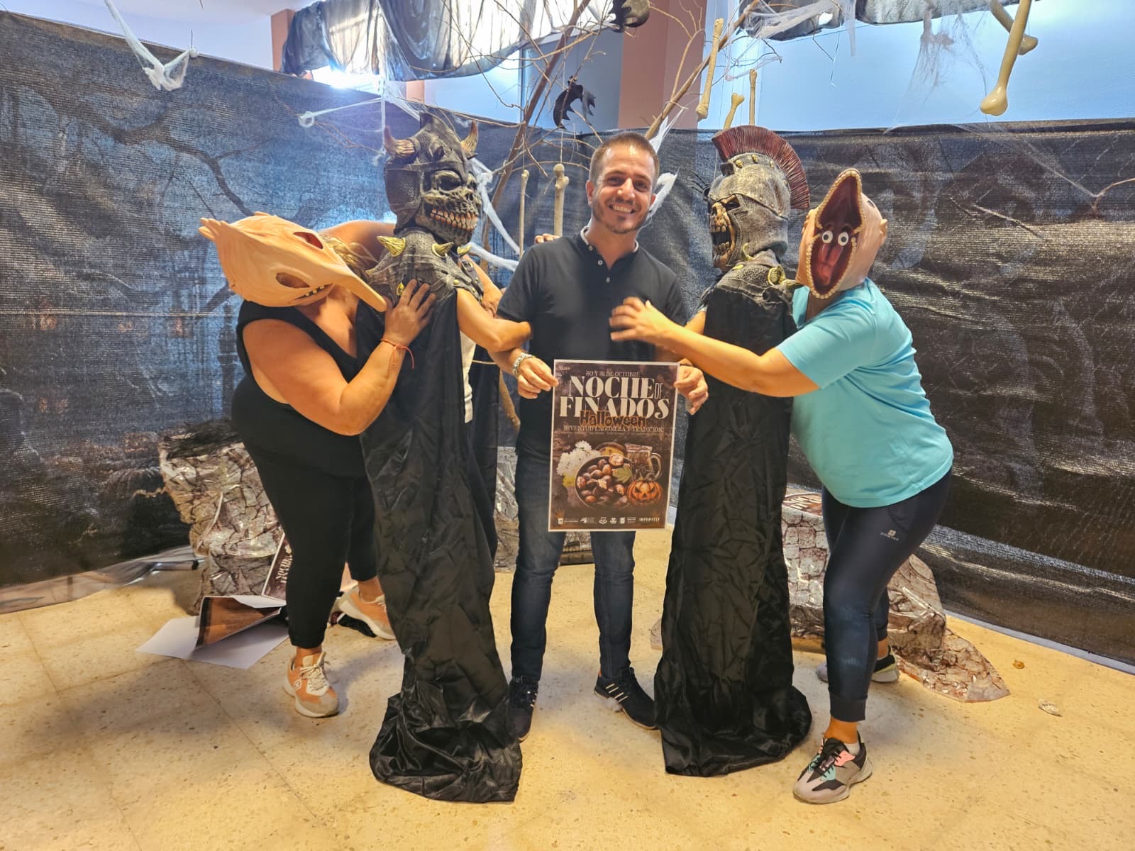 El concejal en la presentación.//Cedida